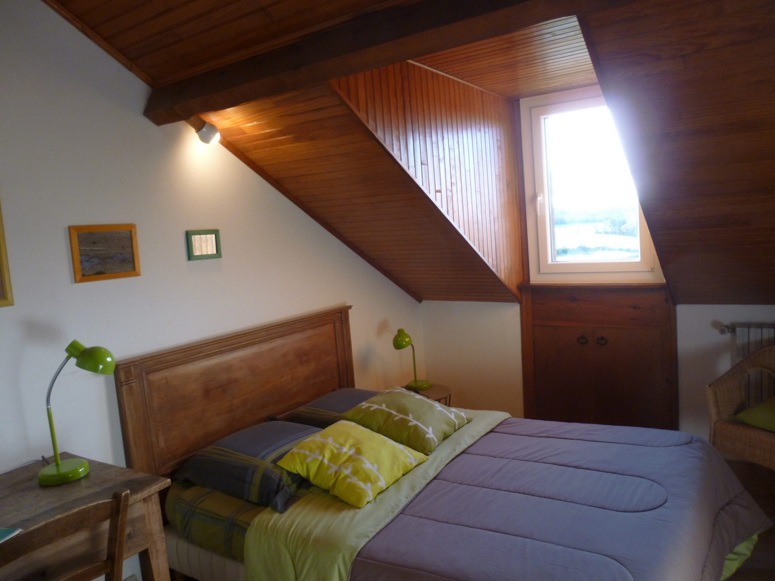 Chambre d'hôtes 2 pers. à Combelasais Chambre d'hôtes 2 pers. à Combelasais